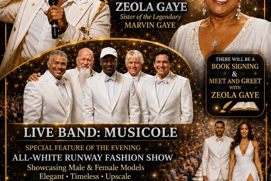 MARVIN GAYE TRIBUTE VIP ALL-WHITE GALA